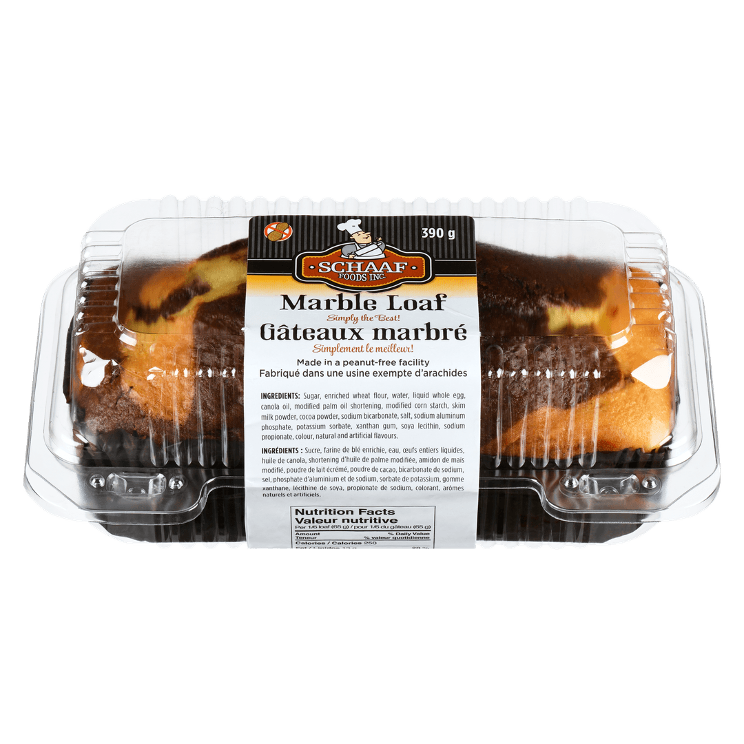Marble Loaf Cake - Premium Loaf Cake by Schaaf Foods Inc. - Canadian Loaf Manufacturer